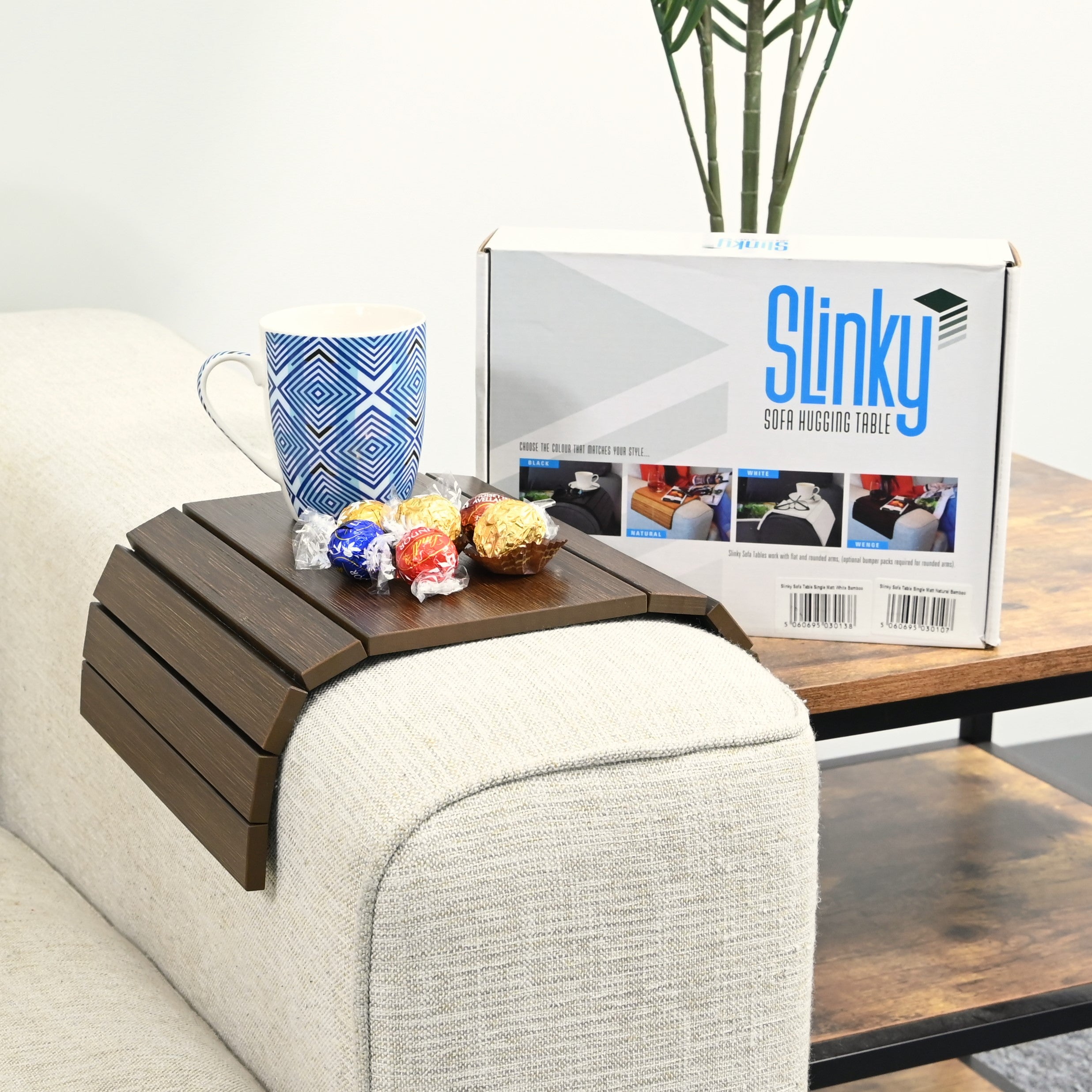 Slinky Sofa Table Wenge Single includes bumpers